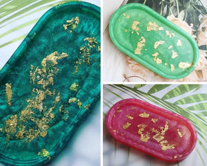 Resin Trinket Dish |Trinket Dish | Trinket Tray