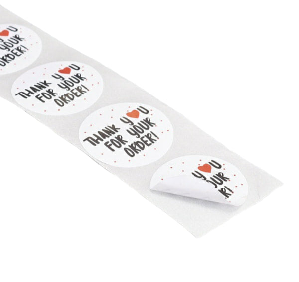 Thank You Stickers Labels Stickers Round Stickers Thank You For Supporting My Small Business