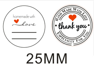 Thank You Stickers Labels Stickers Round Stickers Thank You For Supporting My Small Business