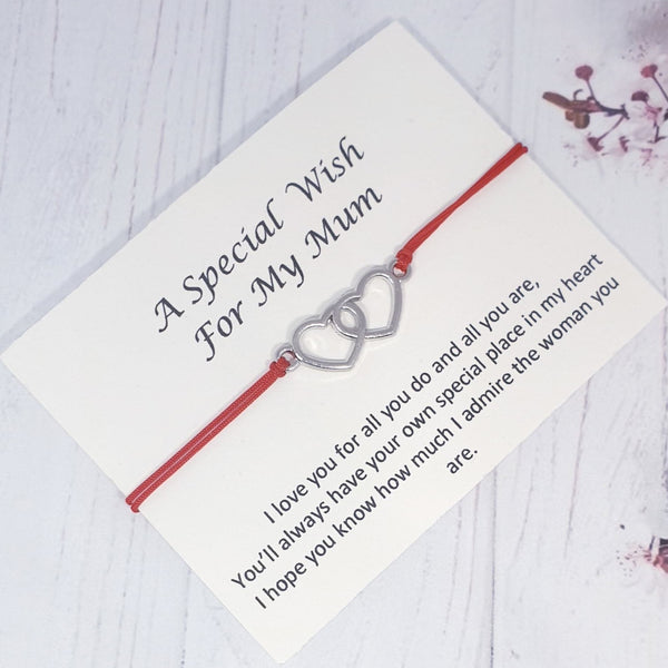 Mum Wish Bracelet Mother ,Wish Bracelet Gift for Mum, Mother's Day Gift - Davihappyshop