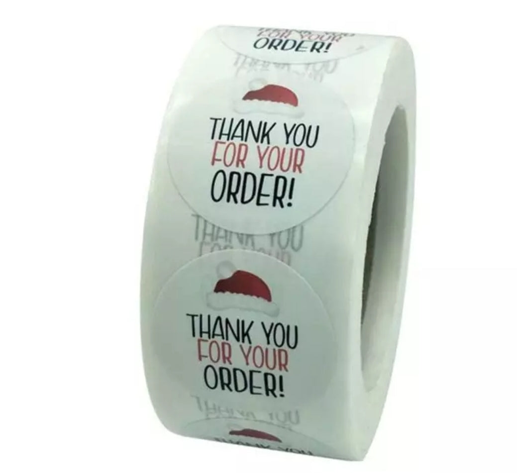 Thank You Stickers Labels Stickers Round Stickers Thank You For Supporting My Small Business - Davihappyshop