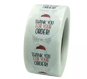Thank You Stickers Labels Stickers Round Stickers Thank You For Supporting My Small Business - Davihappyshop