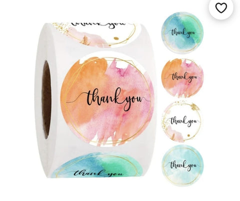 Thank You Stickers Labels Stickers Round Stickers Thank You For Supporting My Small Business