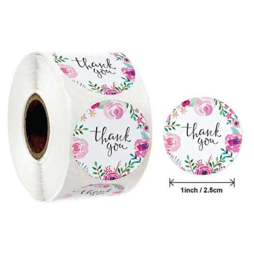 Thank You Stickers Labels Stickers Round Stickers Thank You For Supporting My Small Business
