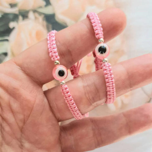 Evil eye bracele,red string bracelet,handmade baby bracelet,baby birthday gift