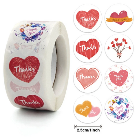 Thank You Stickers Labels Stickers Round Stickers Thank You For Supporting My Small Business