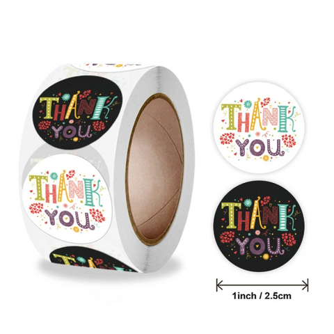 Thank You Stickers Labels Stickers Round Stickers Thank You For Supporting My Small Business