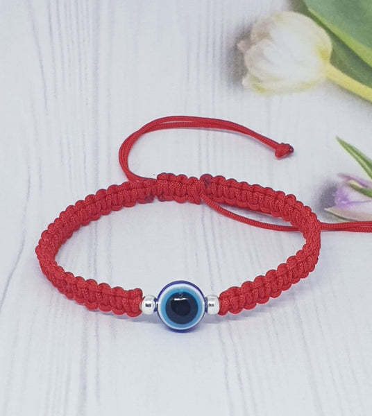Evil eye bracelet men Evil eye baby, Evil eye Red string bracelet - Davihappyshop