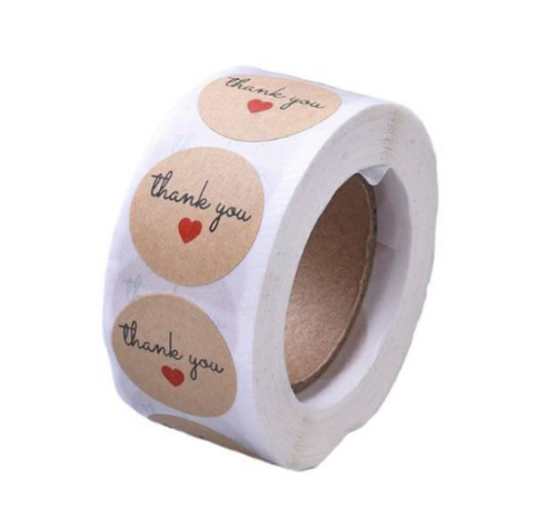 Thank You Stickers Labels Stickers Round Stickers Thank You For Supporting My Small Business
