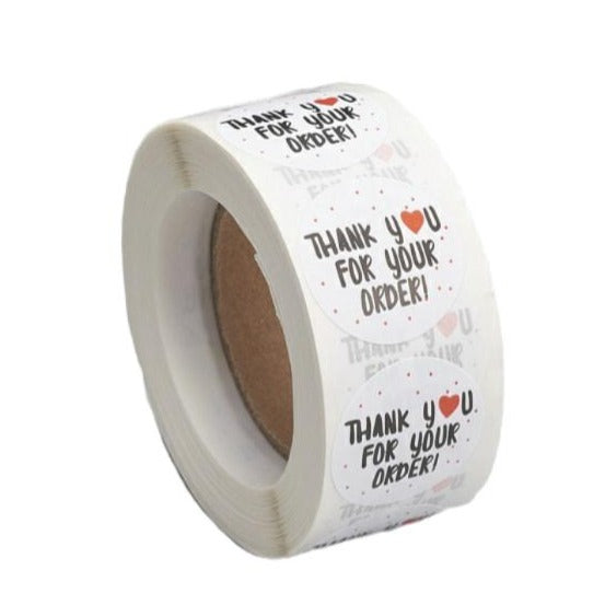 Thank You Stickers Labels Stickers Round Stickers Thank You For Supporting My Small Business